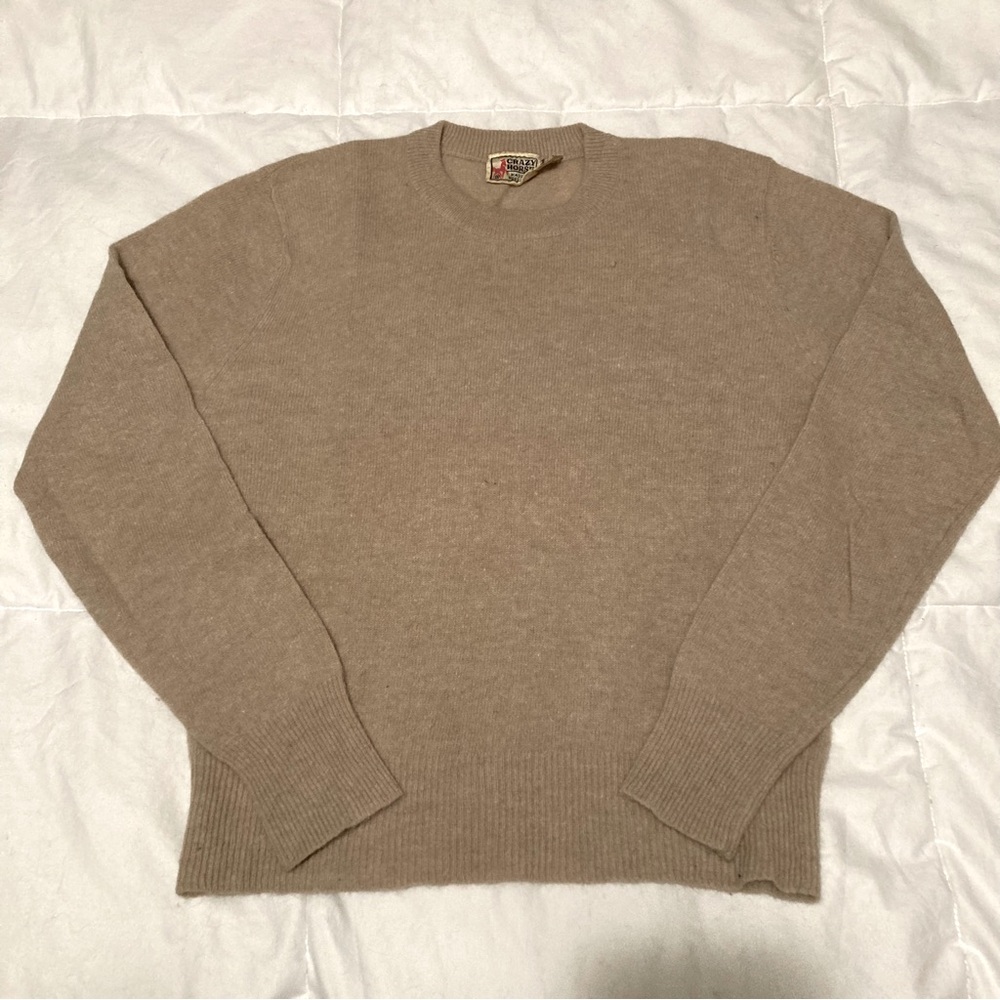 Crazy Horse Fur-Blend Vintage Sweater - Picture 3 of 9